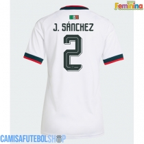 Camisa de time de futebol México Jorge Sanchez #2 Replicas 2º Equipamento Feminina Mundo 2026 Manga Curta